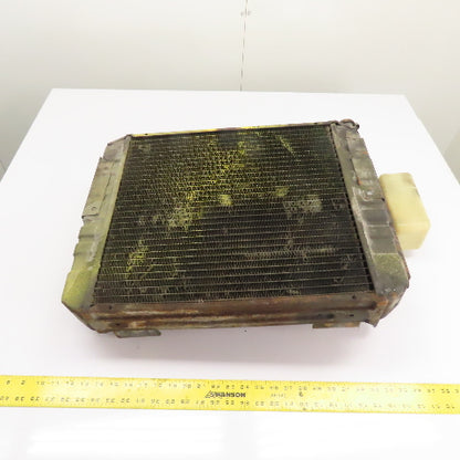 Yale A 388220 Forklift Radiator Assembly W/Fan Shroud & Coolant Reservoir Tank