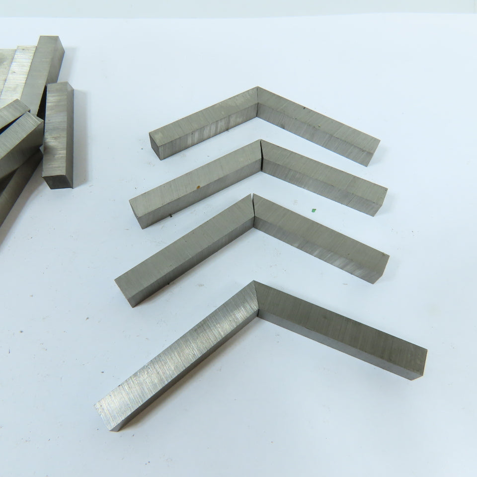 REX 0.236" Square Cut AAA Tool Steel Cut Of Bits Misc. Lengths 1.11Lbs.