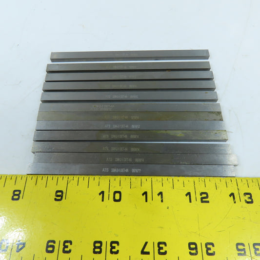 ATS 33W-2-1 DET-4A 0.2760 x 0.1575 x 5" Long Tool Bit Blank Lot Of 11