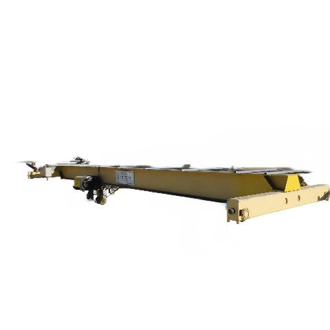 Hoosier Crane 10 Ton Top Running Overhead Bridge Crane 460V 3Ph 38' 9" Span