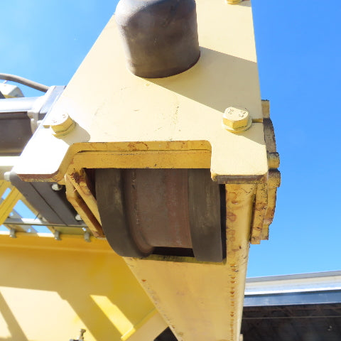 Hoosier Crane 10 Ton Top Running Overhead Bridge Crane 460V 3Ph 38' 9" Span