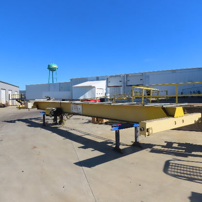 Hoosier Crane 10 Ton Top Running Overhead Bridge Crane 460V 3Ph 38' 9" Span