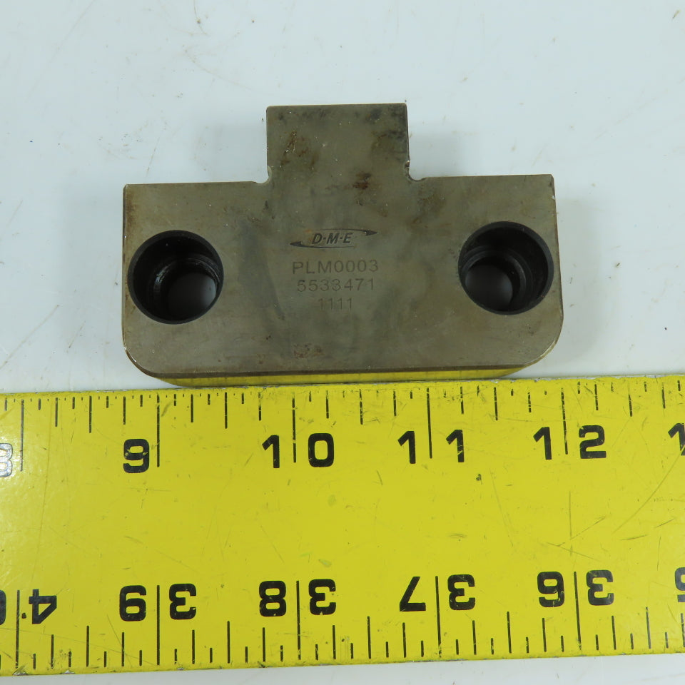 DME PLM0003 Straight Slide Lock Interlock Male 3" Width
