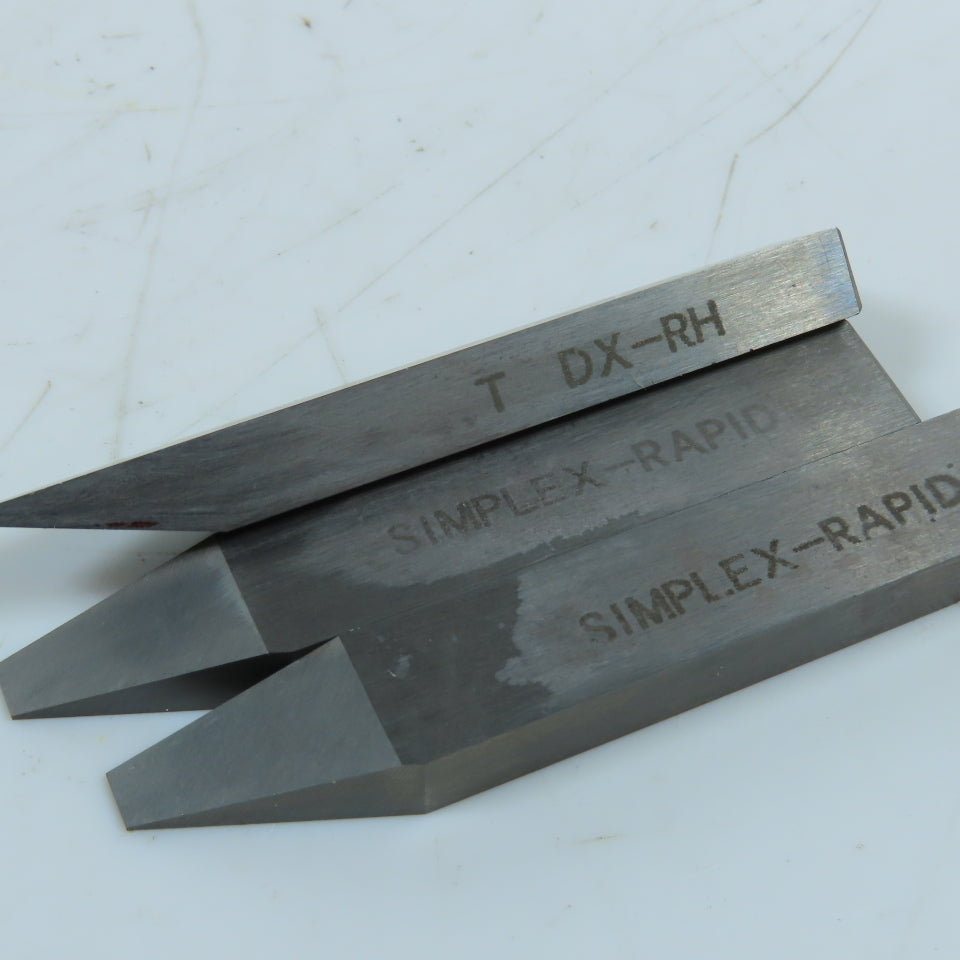 Simplex Rapid DX-RH 10 x 6 x 60mm Right Hand Coiling Point Lot Of 3