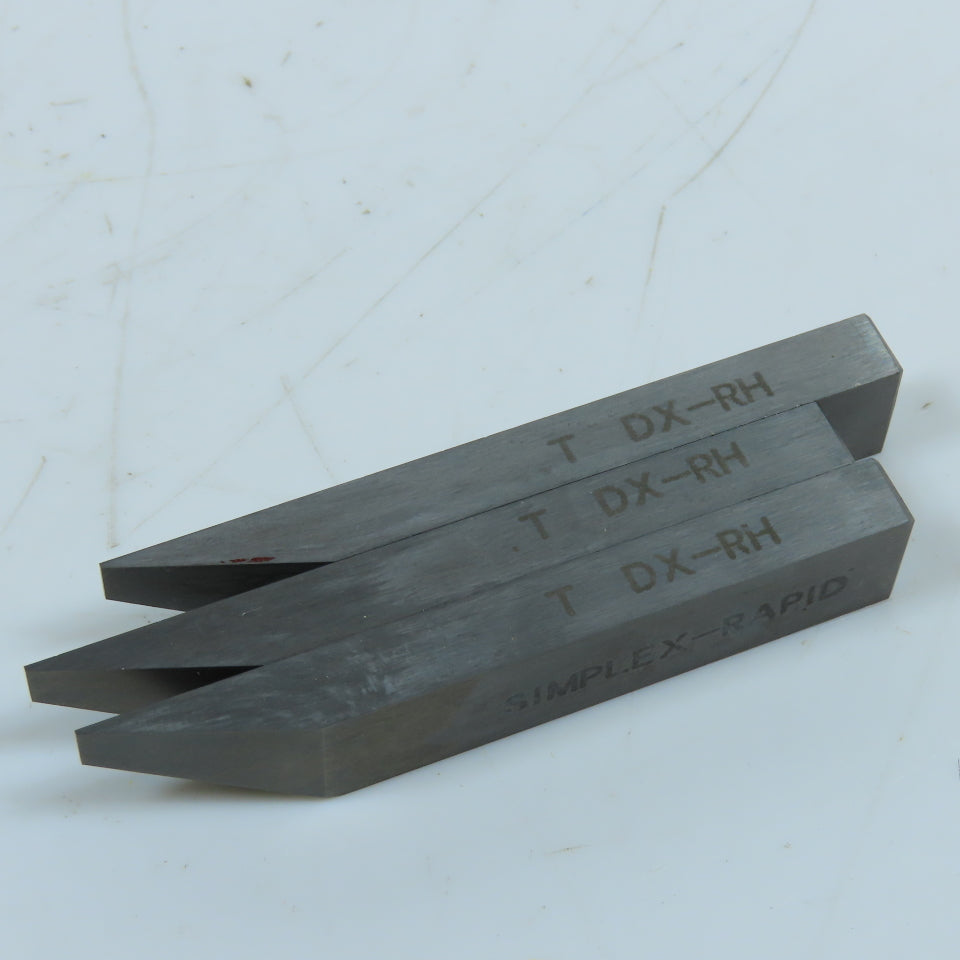 Simplex Rapid DX-RH 10 x 6 x 60mm Right Hand Coiling Point Lot Of 3