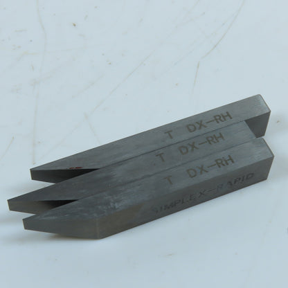 Simplex Rapid DX-RH 10 x 6 x 60mm Right Hand Coiling Point Lot Of 3