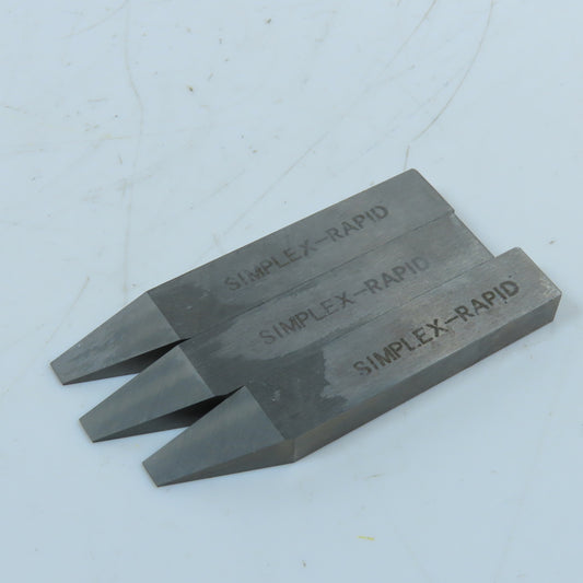 Simplex Rapid DX-RH 10 x 6 x 60mm Right Hand Coiling Point Lot Of 3