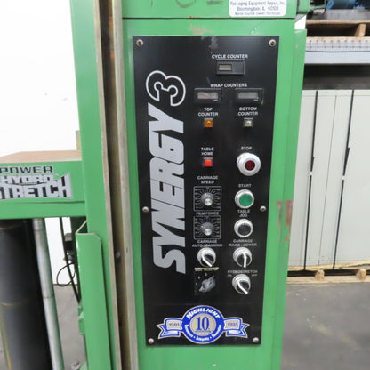 Highlight Synergy 3 Semi-Automatic 48" Turntable Pallet Stretch Wrapper 1Ph 110V