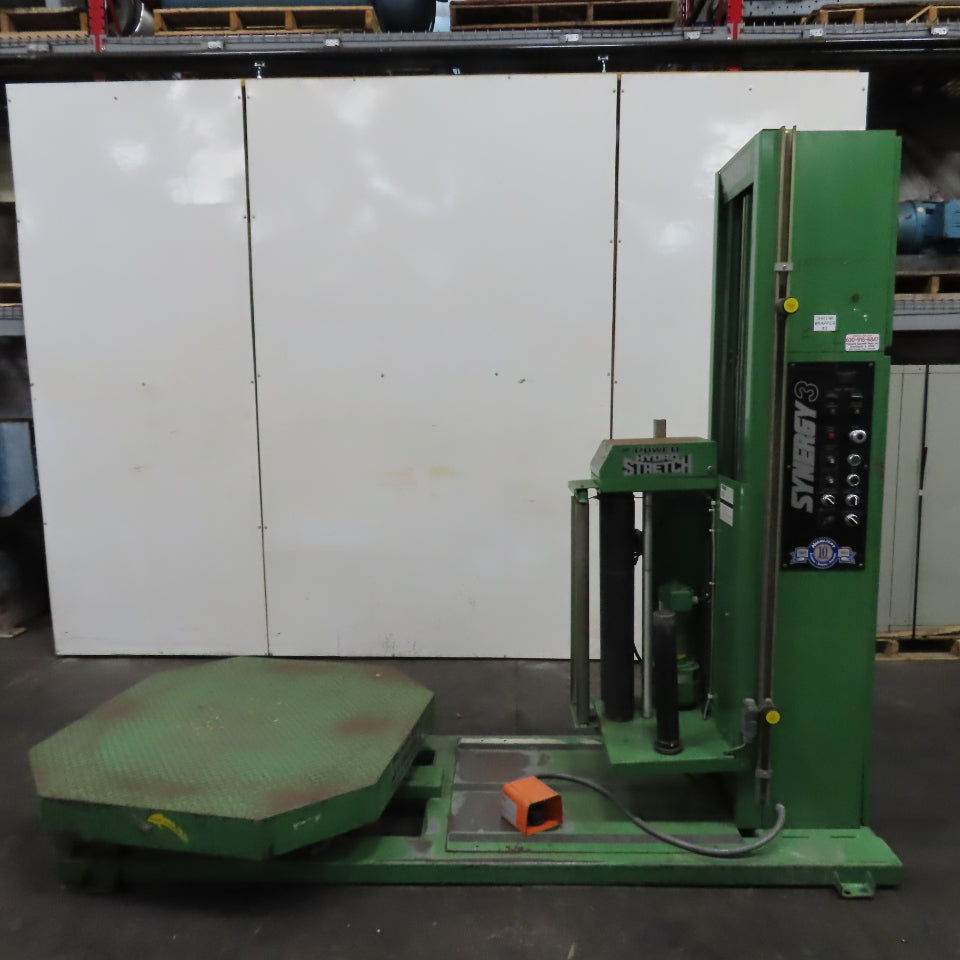 Highlight Synergy 3 Semi-Automatic 48" Turntable Pallet Stretch Wrapper 1Ph 110V