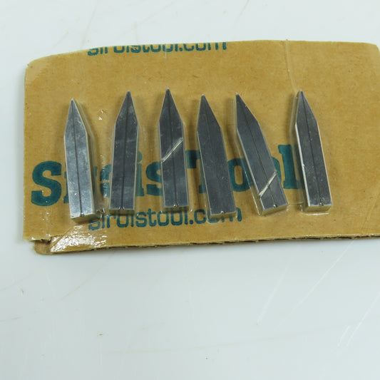 FSI-1L .0162 LH Simplex Rapid Garter Spring Coiling Points Lot Of 6