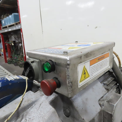 Dake 350 ST 14" Circular Cold Cut-Off Saw 220V 3Ph W/ Roller Conveyor Table