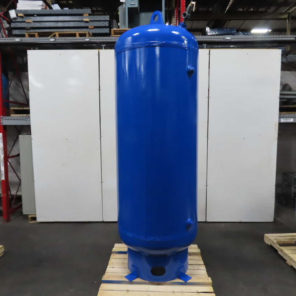 400 Gallon Vertical Compressed Air Storage Receiver Tank 725PSI 2008