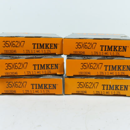 Timken 35x62x7 Oil Seal Lot Of 6