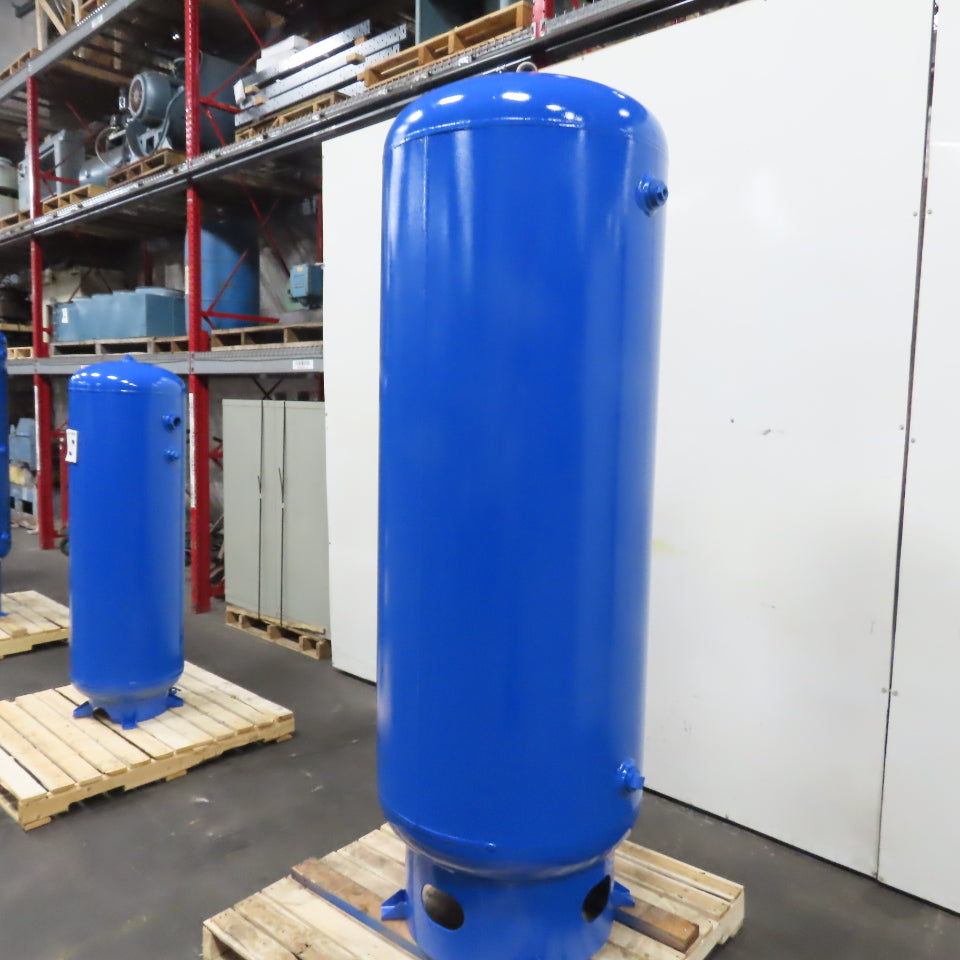 240 Gallon Vertical Compressed Air Storage Receiver Tank 200PSI