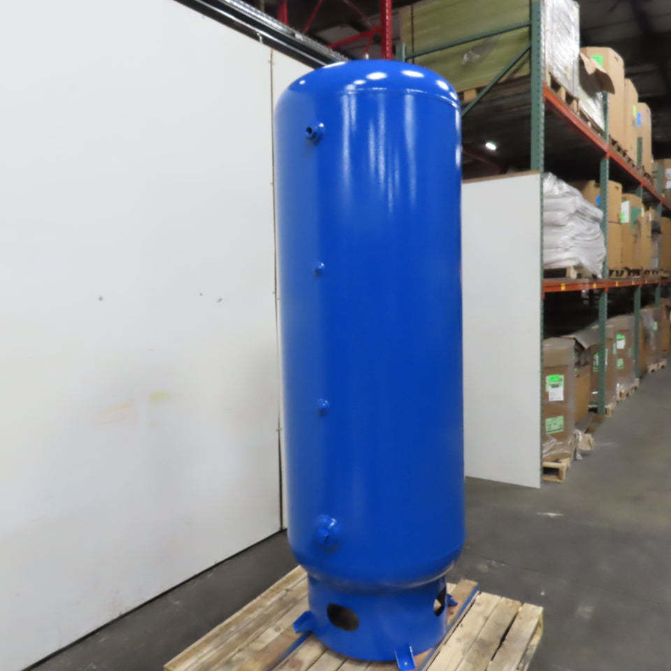 240 Gallon Vertical Compressed Air Storage Receiver Tank 200PSI