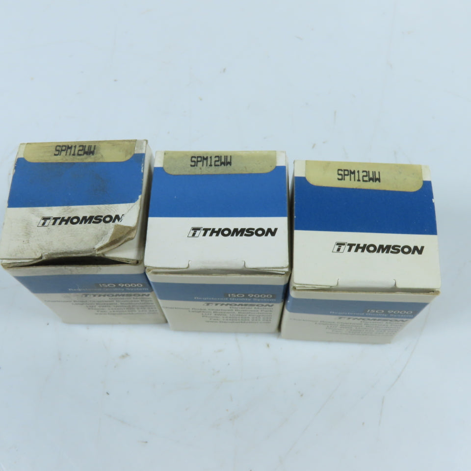 Thomson SPM12WW Metric Ball Bushing 12mm Bore Lot Of 3