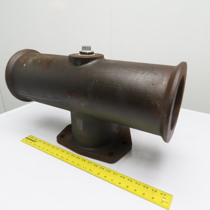 United Conveyor 5-18261-RGHD Ash Hopper Discharge Intake Tee Pipe 6" ID