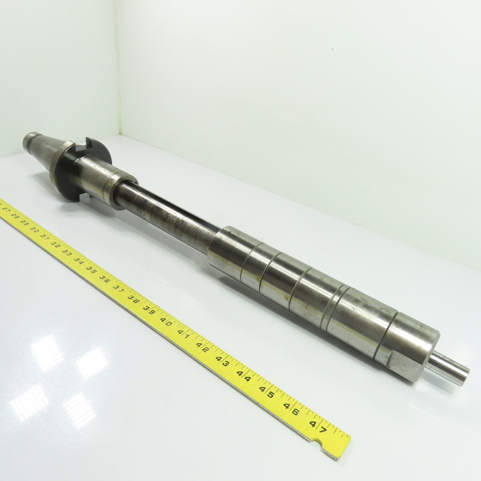 NMTB50 1.5" Horizontal Milling Arbor Extended Tool Holder 27.5" OAL
