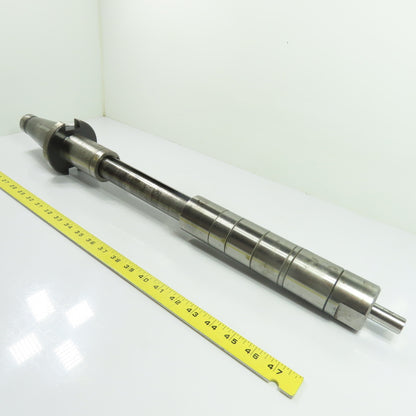 NMTB50 1.5" Horizontal Milling Arbor Extended Tool Holder 27.5" OAL