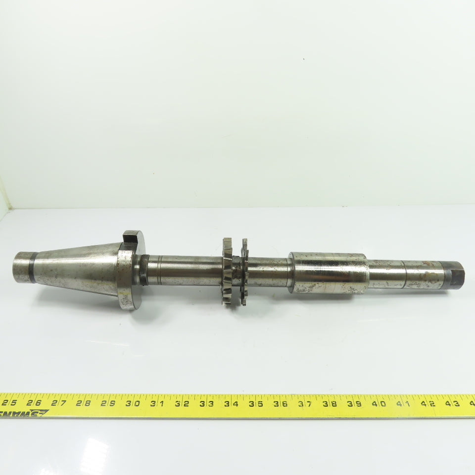 Neal NMTB50 1.5" Horizontal Milling Arbor Extended Tool Holder 22.5"OAL