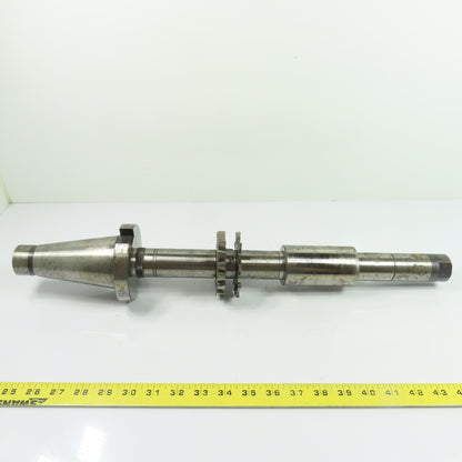 Neal NMTB50 1.5" Horizontal Milling Arbor Extended Tool Holder 22.5"OAL
