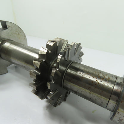Neal NMTB50 1.5" Horizontal Milling Arbor Extended Tool Holder 22.5"OAL
