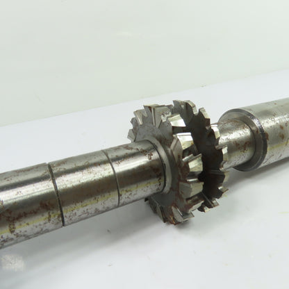 NMTB50 1.5" Horizontal Milling Arbor Extended Tool Holder 26-3/4" OAL