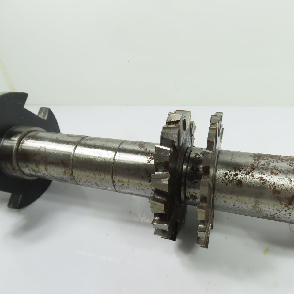 NMTB50 1.5" Horizontal Milling Arbor Extended Tool Holder 26-3/4" OAL