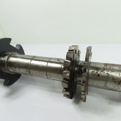NMTB50 1.5" Horizontal Milling Arbor Extended Tool Holder 26-3/4" OAL