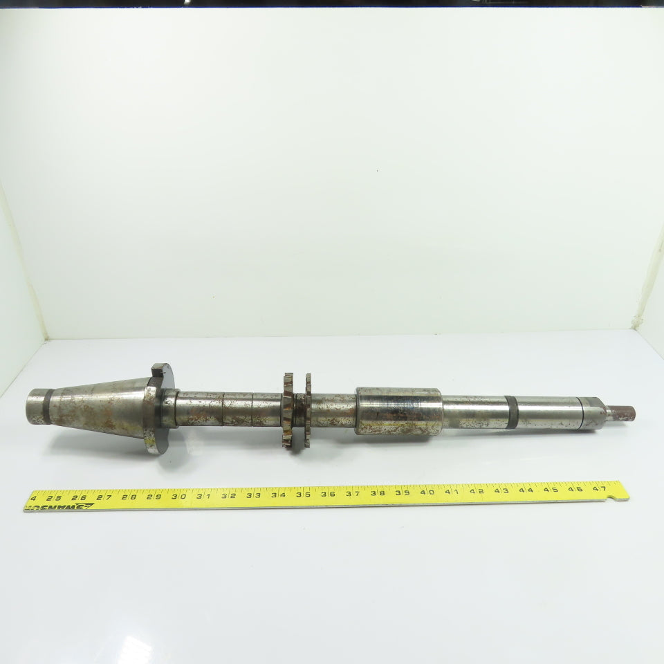 NMTB50 1.5" Horizontal Milling Arbor Extended Tool Holder 26-3/4" OAL