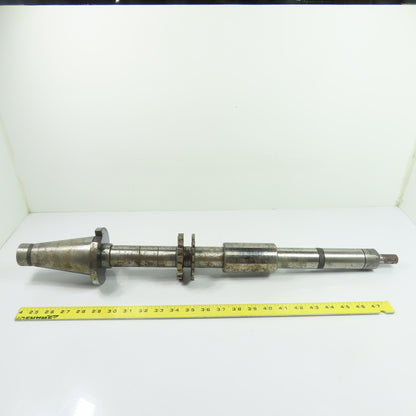 NMTB50 1.5" Horizontal Milling Arbor Extended Tool Holder 26-3/4" OAL