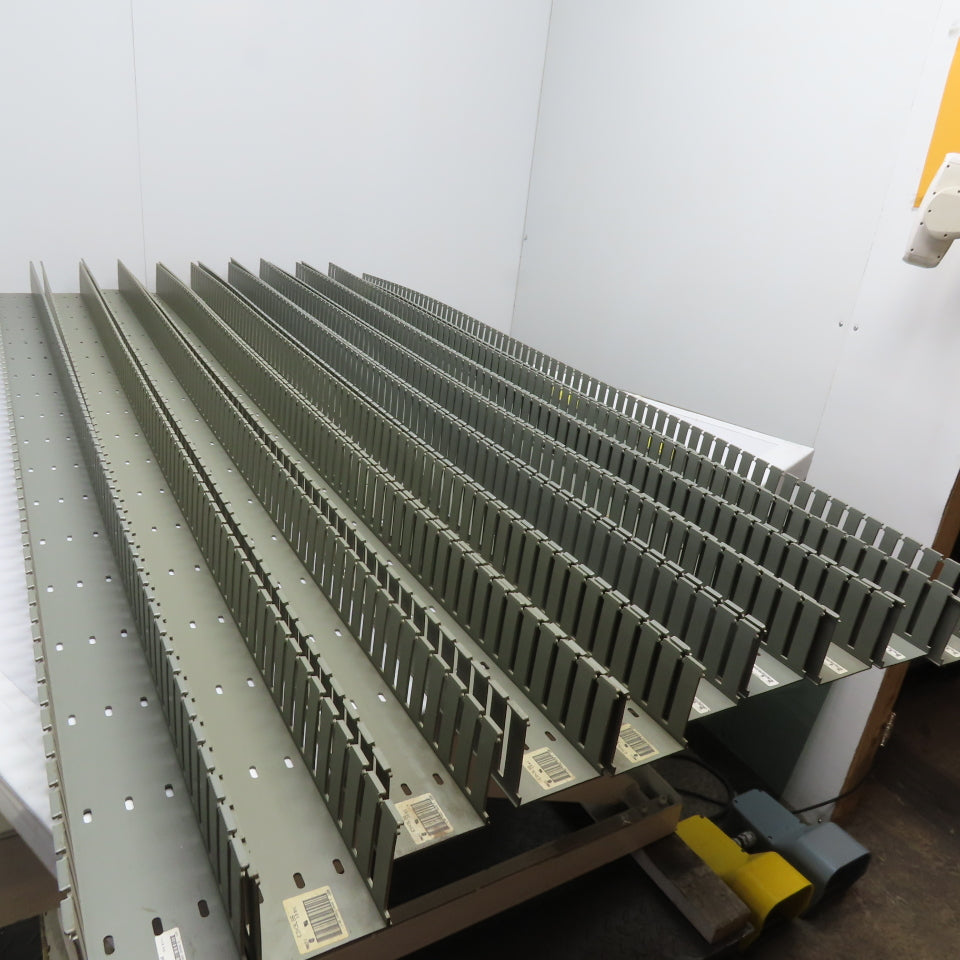 Panduit E3X3LG6 3" x 3" Light Gray Wiring Duct 6' Sections Lot Of 10