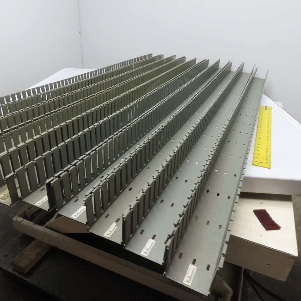 Panduit E3X3LG6 3" x 3" Light Gray Wiring Duct 6' Sections Lot Of 10