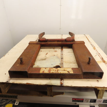 Wesco N/A Fork-Mounted Single Drum Grab Attachment 1500 Lb Capacity