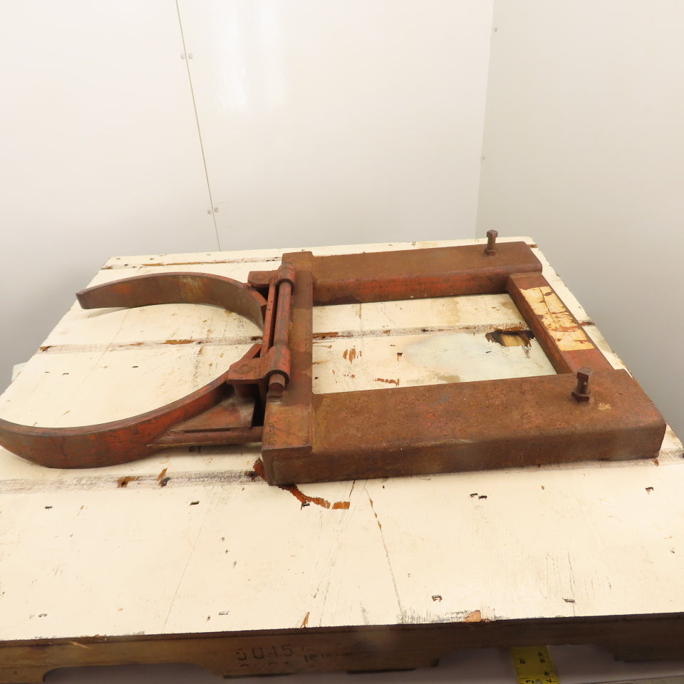 Wesco N/A Fork-Mounted Single Drum Grab Attachment 1500 Lb Capacity