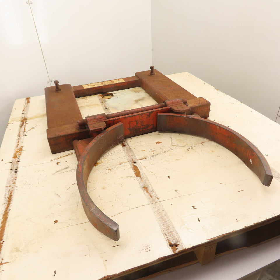Wesco N/A Fork-Mounted Single Drum Grab Attachment 1500 Lb Capacity
