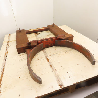 Wesco N/A Fork-Mounted Single Drum Grab Attachment 1500 Lb Capacity