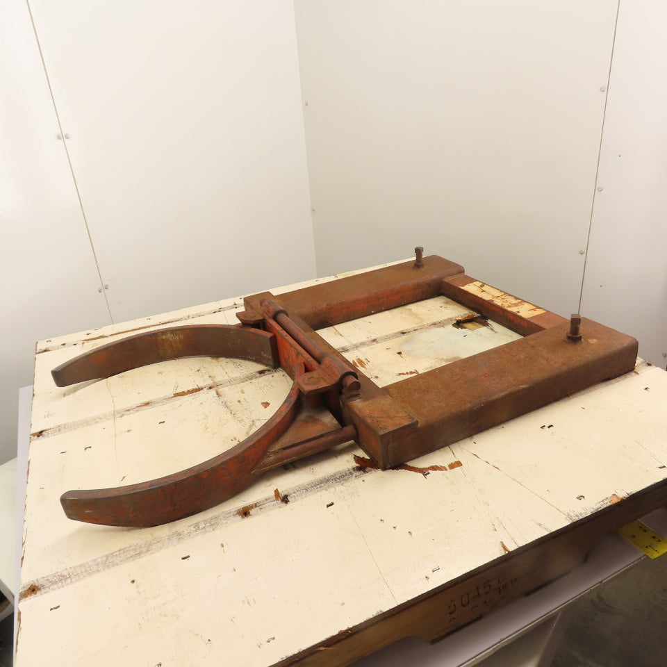 Wesco N/A Fork-Mounted Single Drum Grab Attachment 1500 Lb Capacity