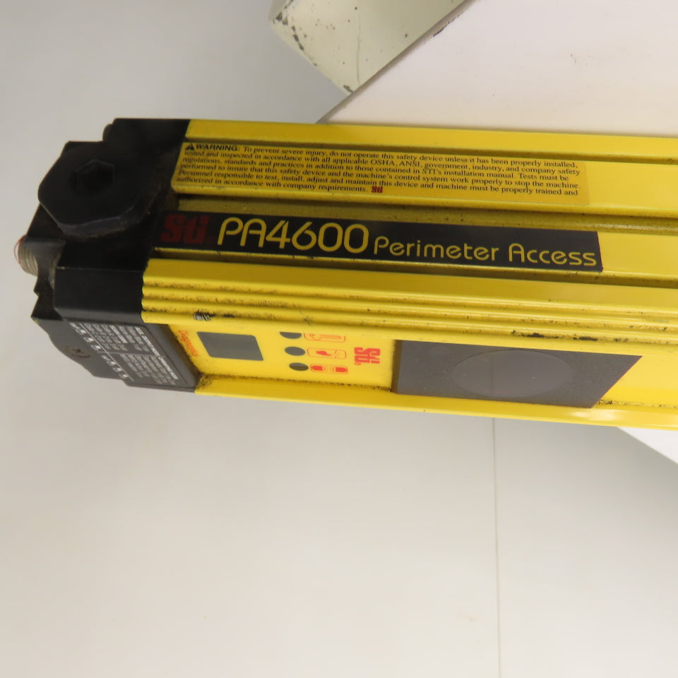 STI PA4600-6-300 PA46-6-300-R PA4600 Safety Light Curtain Receiver 24VDC