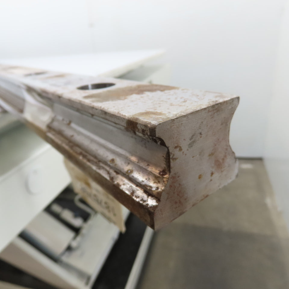 2-1450272 1876750 Linear Guide Rail 88" OAL 1.77" W x 1.35" Tall