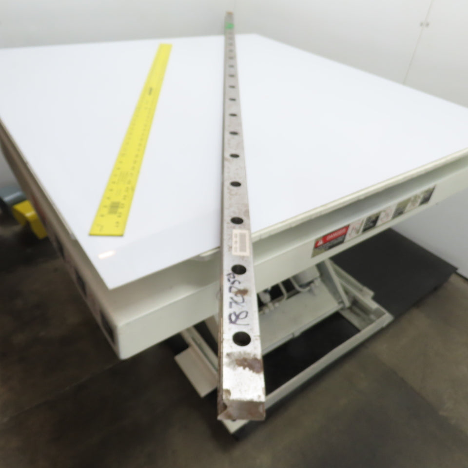 2-1450272 1876750 Linear Guide Rail 88" OAL 1.77" W x 1.35" Tall