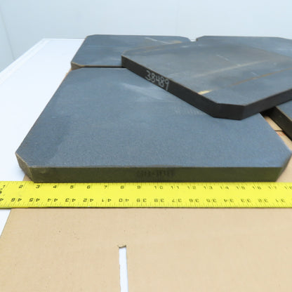 United Conveyor 38488 Primary 17-7/8" Square SLD Aerated Diffuser Plate Lot Of 5