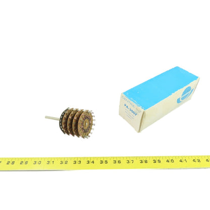 Centralab PA-3007 4-Pole 2-17 Position Non-Shorting Phenolic Rotary Switch