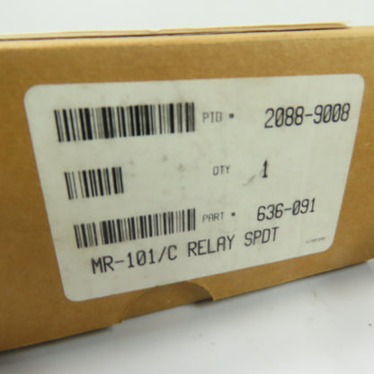AP & C 636-091 MR-101/C Multi Voltage Control Relay 24/115/230VAC