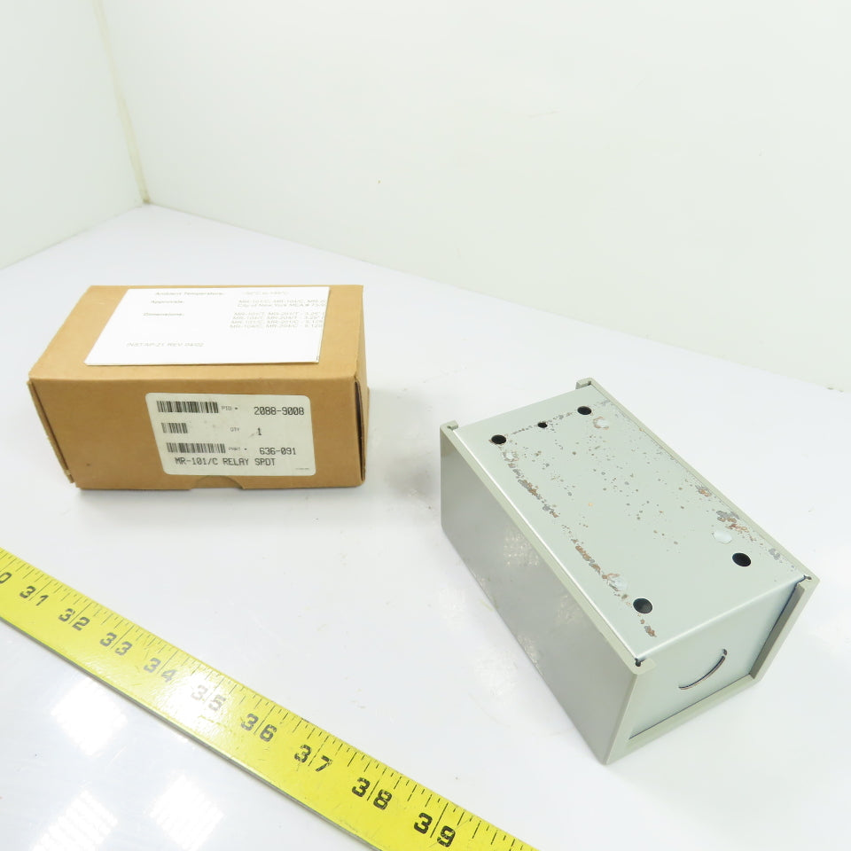 AP & C 636-091 MR-101/C Multi Voltage Control Relay 24/115/230VAC