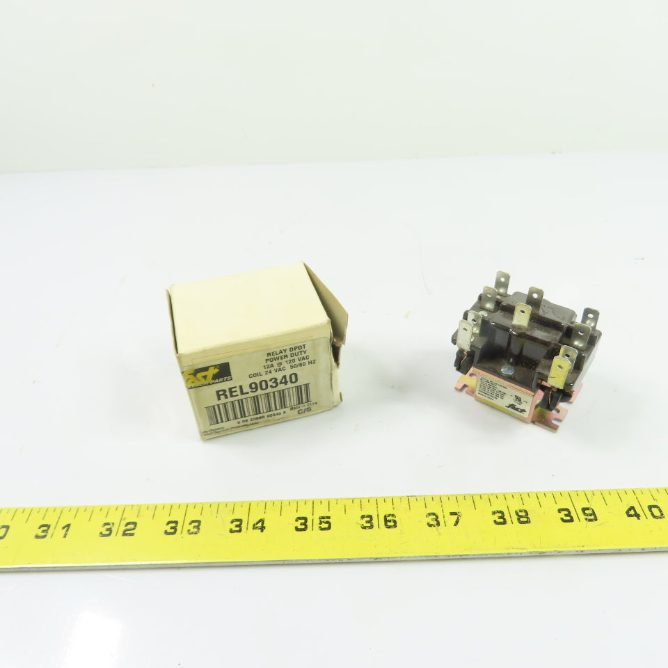 Fast HCRY62CQ1AA198 REL90340 12A DPDT Relay 24VAC Coil