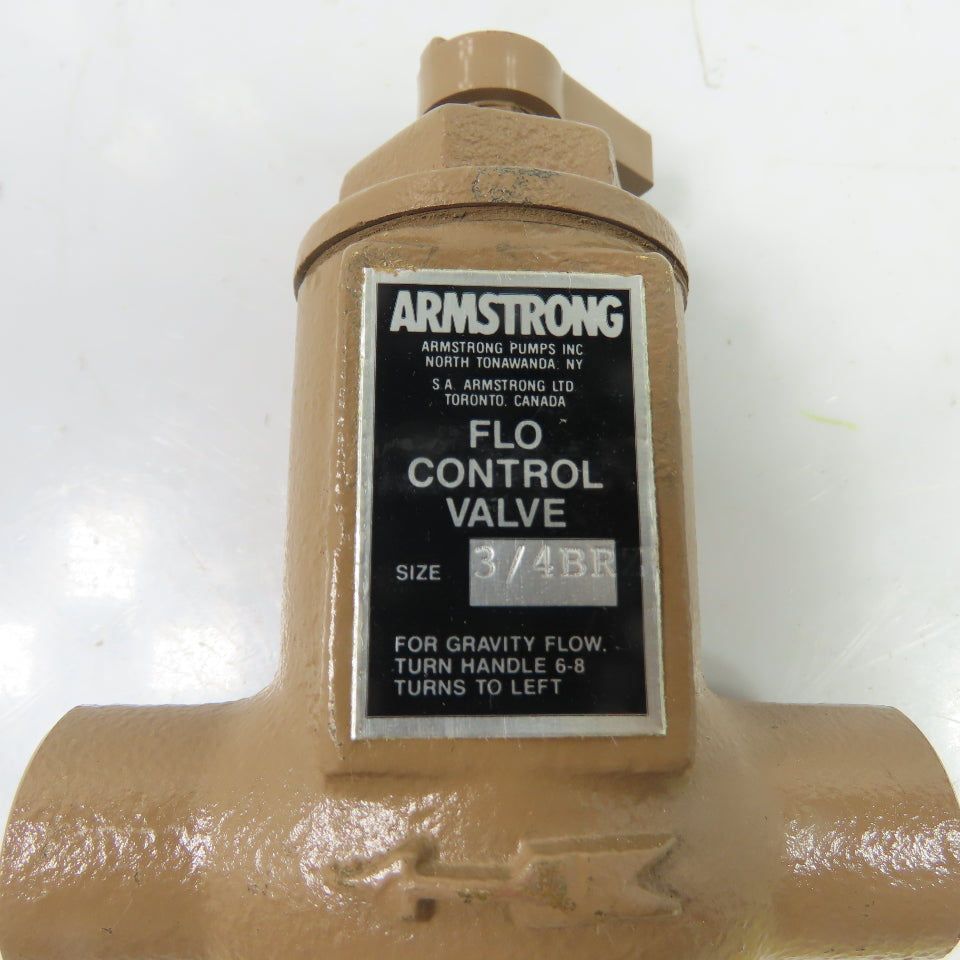 Armstrong 3/4 BR 3/4" Flo Control Valve for Gravity Flow