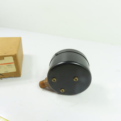 Ametek U.S. Gauge 005467 P733 2-1/2" Low Pressure Diaphragm Gauge 0-35" H2O