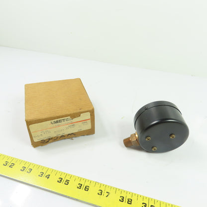 Ametek U.S. Gauge 005467 P733 2-1/2" Low Pressure Diaphragm Gauge 0-35" H2O