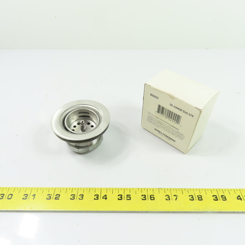 Jones Stephens B02050 SS Sink Basket Strainer 2-1/2"